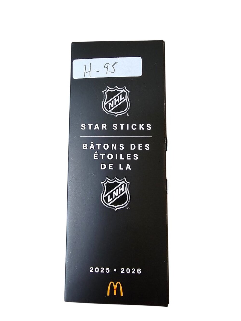 NHL McDonalds Star Sticks 2025-2026 Cale Makar Collector Edition With Display Bo